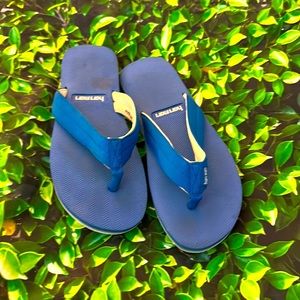 GUC hari mari Bright Blue Classic Unisex Flip Flops- Y4/5